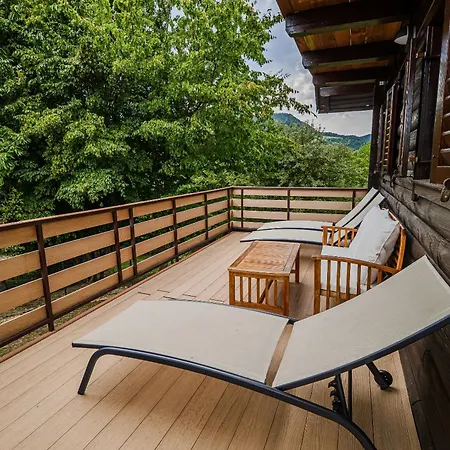 Log Vista View With Seasonal Hot Tub * Bizeljsko