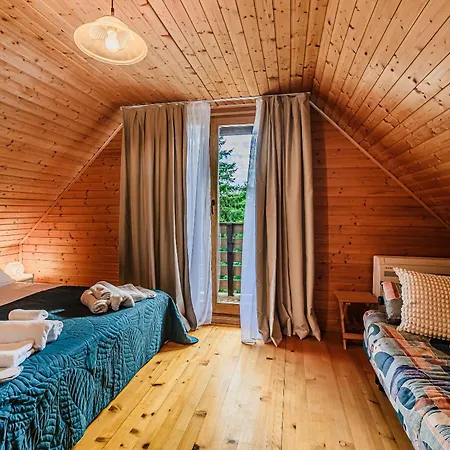 Log Vista View With Seasonal Hot Tub 펜션 *