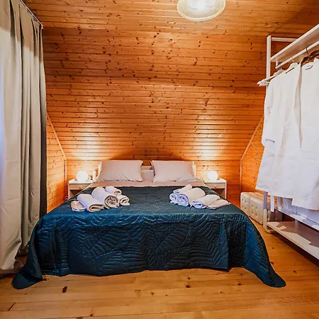 Log Vista View With Seasonal Hot Tub Bizeljsko